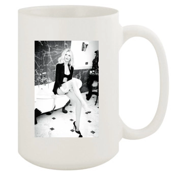 Claudia Schiffer 15oz White Mug