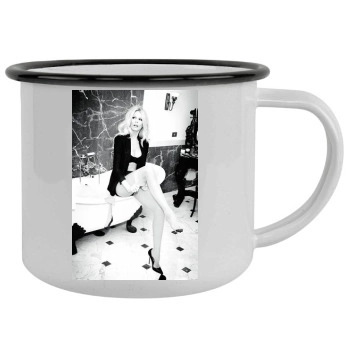 Claudia Schiffer Camping Mug