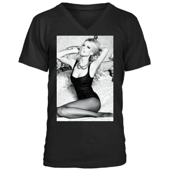 Claudia Schiffer Men's V-Neck T-Shirt