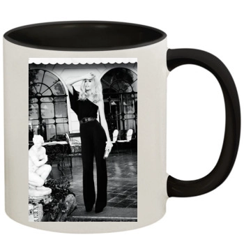 Claudia Schiffer 11oz Colored Inner & Handle Mug