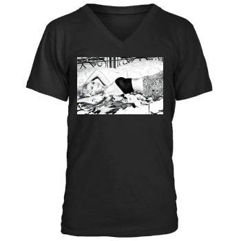 Claudia Schiffer Men's V-Neck T-Shirt