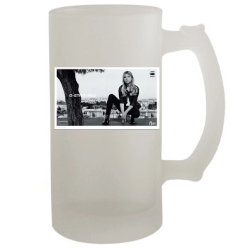 Clemence Poesy 16oz Frosted Beer Stein