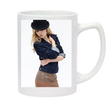 Clemence Poesy 14oz White Statesman Mug