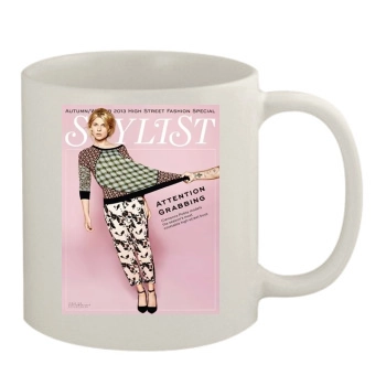 Clemence Poesy 11oz White Mug