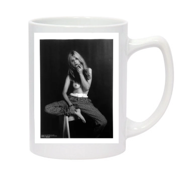 Clemence Poesy 14oz White Statesman Mug