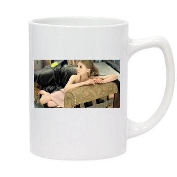 Clemence Poesy 14oz White Statesman Mug