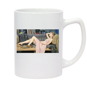 Clemence Poesy 14oz White Statesman Mug