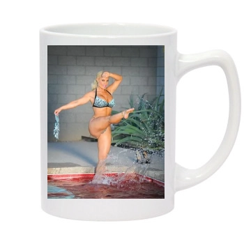 Coco Austin 14oz White Statesman Mug