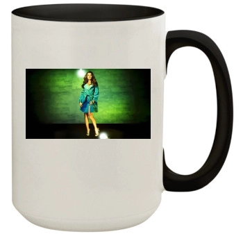 Cote De Pablo 15oz Colored Inner & Handle Mug