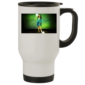 Cote De Pablo Stainless Steel Travel Mug