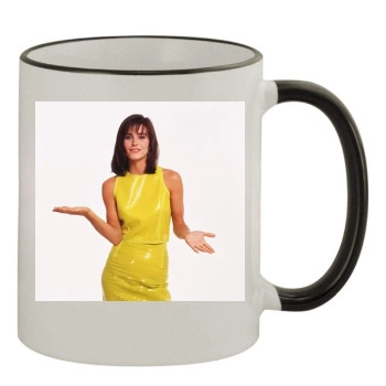 Courteney Cox 11oz Colored Rim & Handle Mug