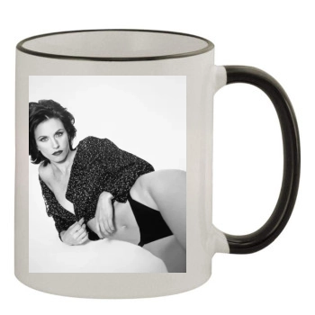 Courteney Cox 11oz Colored Rim & Handle Mug