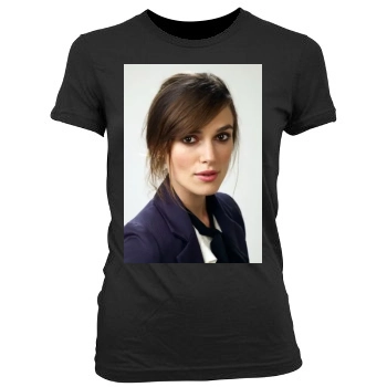 Keira Knightley Women's Junior Cut Crewneck T-Shirt