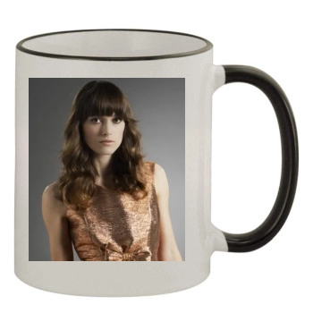 Keira Knightley 11oz Colored Rim & Handle Mug