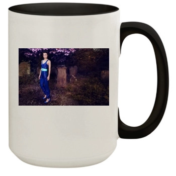 Keira Knightley 15oz Colored Inner & Handle Mug