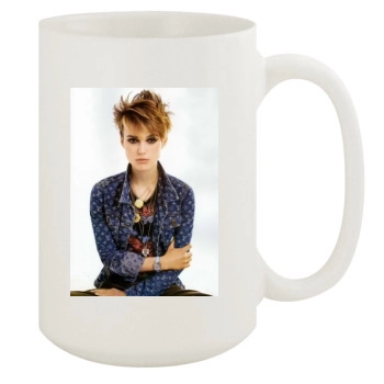 Keira Knightley 15oz White Mug