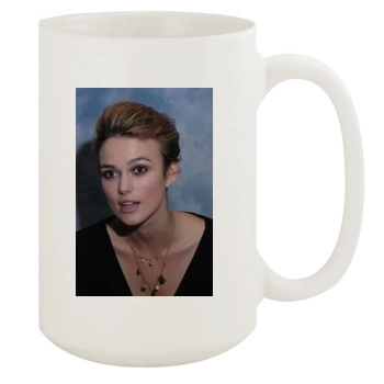 Keira Knightley 15oz White Mug