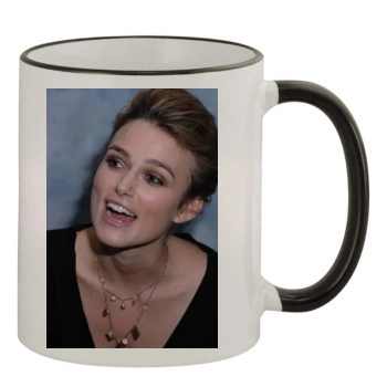 Keira Knightley 11oz Colored Rim & Handle Mug