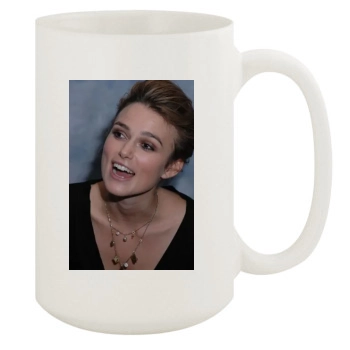 Keira Knightley 15oz White Mug