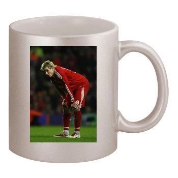 Liverpool 11oz Metallic Silver Mug