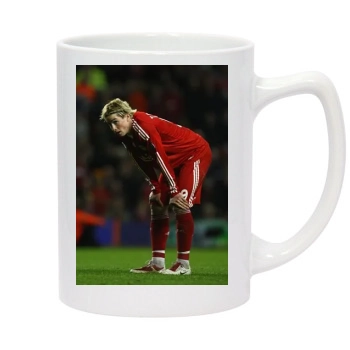 Liverpool 14oz White Statesman Mug