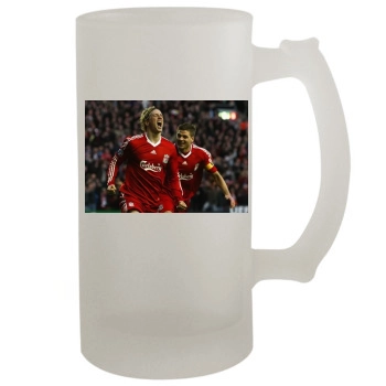 Liverpool 16oz Frosted Beer Stein