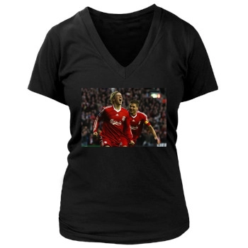 Liverpool Women's Deep V-Neck TShirt