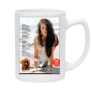 Megan Fox 14oz White Statesman Mug