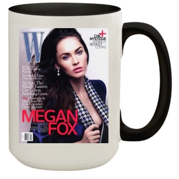 Megan Fox 15oz Colored Inner & Handle Mug