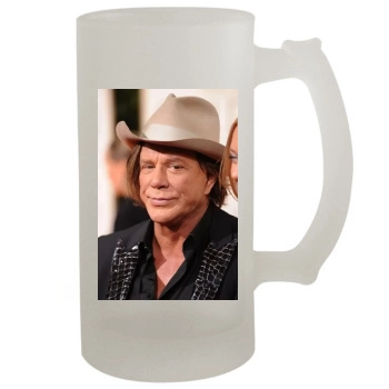 Mickey Rourke 16oz Frosted Beer Stein
