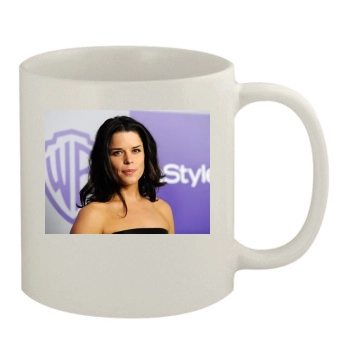 Neve Campbell 11oz White Mug