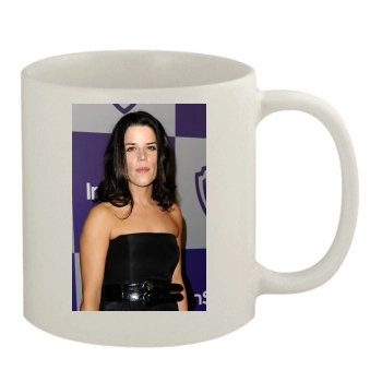 Neve Campbell 11oz White Mug