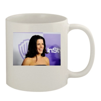 Neve Campbell 11oz White Mug