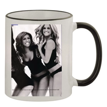 The Pussycat Dolls 11oz Colored Rim & Handle Mug