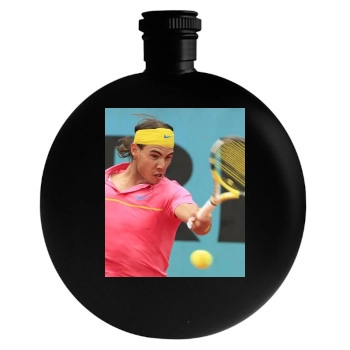 Rafael Nadal Round Flask