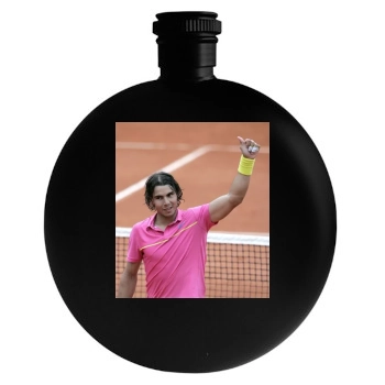 Rafael Nadal Round Flask