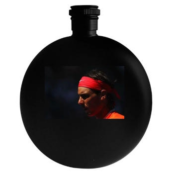 Rafael Nadal Round Flask