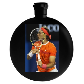 Rafael Nadal Round Flask