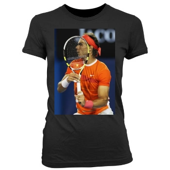 Rafael Nadal Women's Junior Cut Crewneck T-Shirt