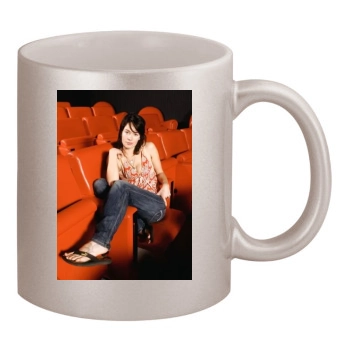 Lena Headey 11oz Metallic Silver Mug