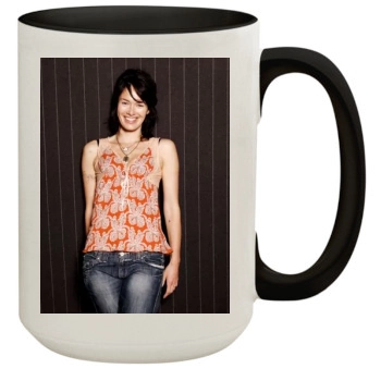 Lena Headey 15oz Colored Inner & Handle Mug