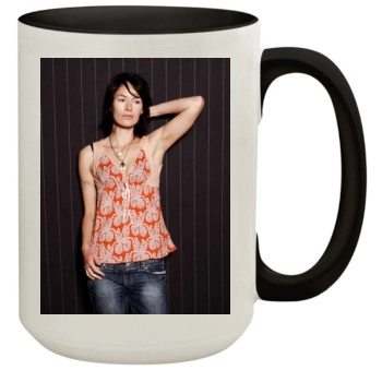 Lena Headey 15oz Colored Inner & Handle Mug