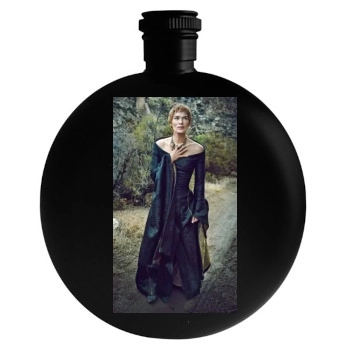 Lena Headey Round Flask