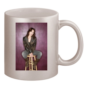 Lena Headey 11oz Metallic Silver Mug