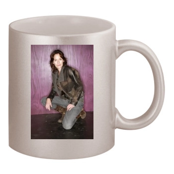 Lena Headey 11oz Metallic Silver Mug