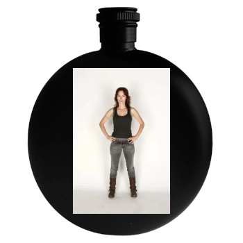 Lena Headey Round Flask