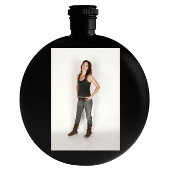 Lena Headey Round Flask