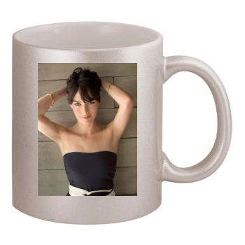 Lena Headey 11oz Metallic Silver Mug