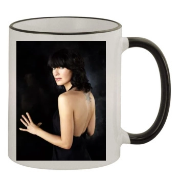 Lena Headey 11oz Colored Rim & Handle Mug