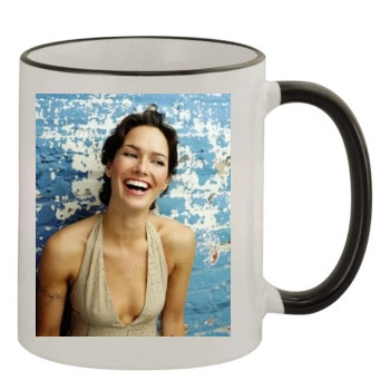 Lena Headey 11oz Colored Rim & Handle Mug